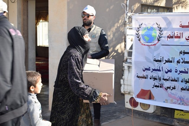 Al Hub Wa Al Salam Organization Provides 1750 Hygiene Kits to Families in Need in Al-Qa'im