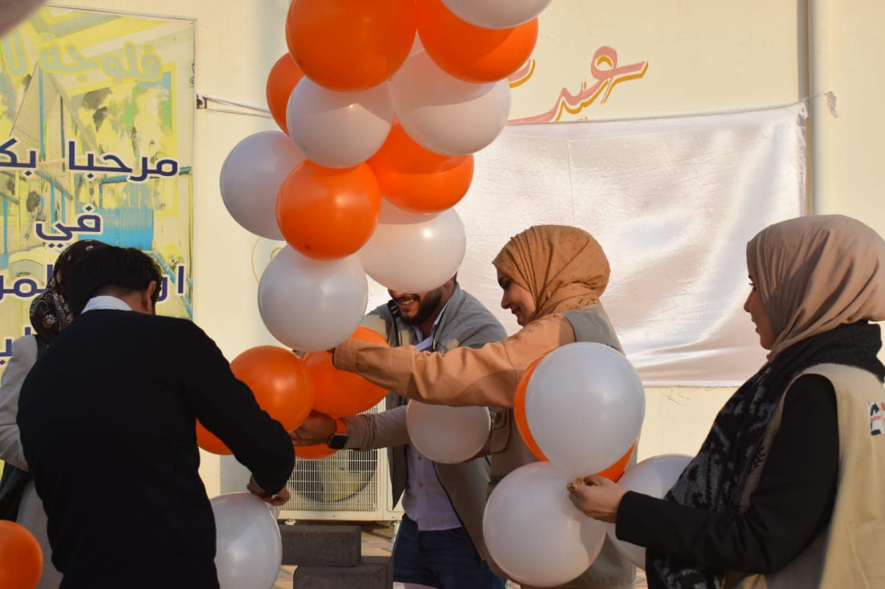 'You Think' Bazaar against Violence Against Women: Al Hub Wa Al Salam brings together women in several regions of Iraq
