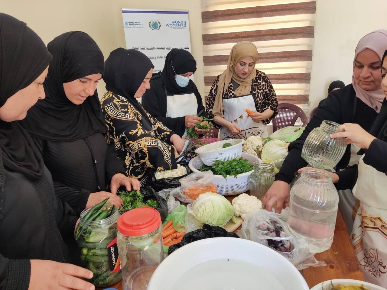 طاقات: تحسين الطاقة الاقتصادية والاجتماعية للنساء الريفيات في العراق